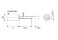 NPCAP™-PSG Series 1000 Microfarad (µF) Capacitance and 8 Millimeter (mm) Diameter (D) Conductive Polymer Aluminum Solid Capacitor - 2