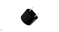 AT Series 2400 Hertz (Hz) Resonant Frequency and 12 Millimeter (mm) Diameter Transducer (AT-1224-TWT-5V-2-R) - 3