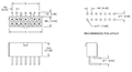 Right Angle Housing, Male Terminal Printed Circuit Boards (PCB) Connectors