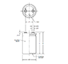 76.2 Millimeter (mm) Diameter (D) Large Can Screw Terminal Capacitor - 2