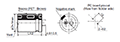 KMQ Series 220 Microfarad (µF) Capacitance and 25.4 Millimeter (mm) Diameter (D) Large Capacitance Aluminum Electrolytic Capacitor - 2