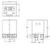 Vertical Category 5 (CAT5) Modular Jacks - 2