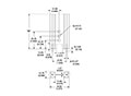 5310 Series 12.70 Millimeter (mm) Length and 38.10 Millimeter (mm) Height Extruded Dual Radial Board Level Heat Sink