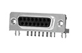 Socket Contact (Receptacle) Right Angle D-Subminiature Connector