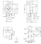 3 Position Non-Shielded Direct Current (DC) Power Jacks