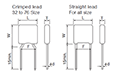 NTD Series Dipped Radial Lead Multilayer Ceramic Capacitors - 2