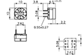 P65 Series Hexadecimal Coded Output Type Rotary Code Switch - 2