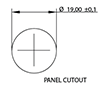 Q19 Series Panel Mounting Light Emitting Diode (LED) Indicators - 2