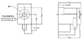 KLDX Series 3.5 Ampere (A) Rated Current Direct Current (DC) Power Connector