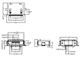 B Type KMMX Series Universal Serial Bus (USB) Connector - 2