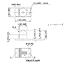 75 Milliwatt (mW) Power Dissipation (P<sub>D</sub>) Surface Mount Device (SMD) Chip Yellow Light Emitting Diode (LED) Lamp - 2