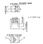 62.5 Milliwatt (mW) Power Dissipation (P<sub>D</sub>) Surface Mount Device (SMD) Chip Light Emitting Diode (LED) Lamp (XZMG54W) - 2