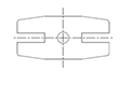 Extruded, Self-Retaining Light Emitting Diode (LED) Holders - 2