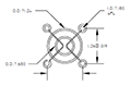 KM Series 40 Meter Square (mm²) Fan Size Finger Guard - 2