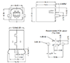 KUSBVX Series B-Type Universal Serial Bus (USB) Connectors